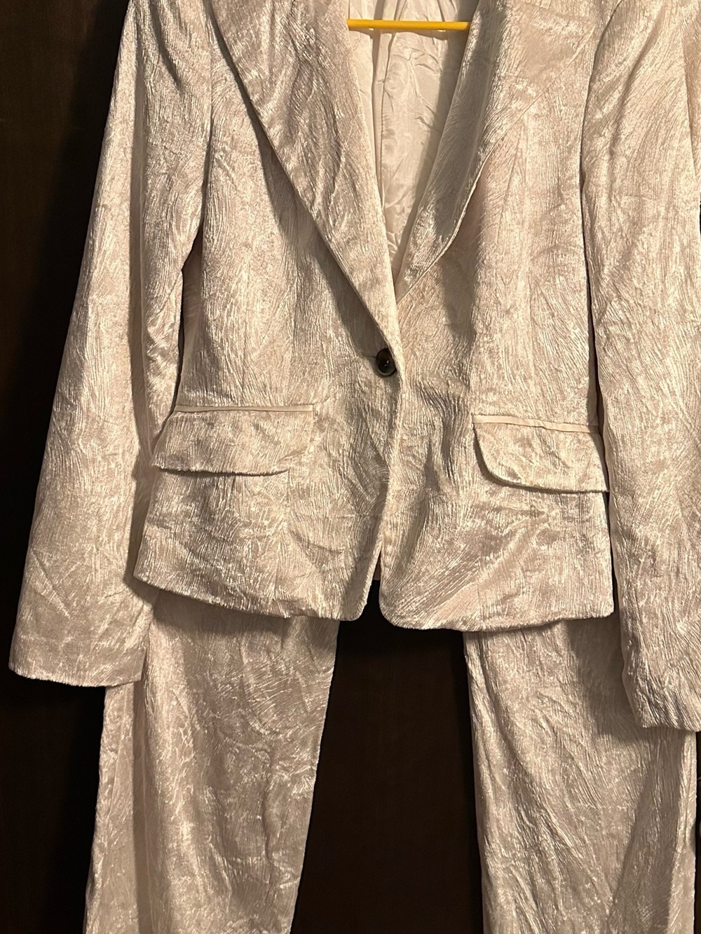 Rare vintage90’s Sophisticated Bebe X Naomi Campbell jacquard suit made inCanada